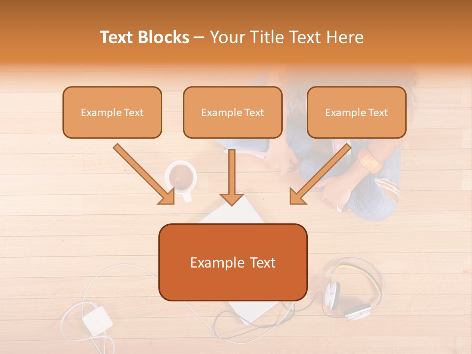 Chocolate Prefer Cup PowerPoint Template