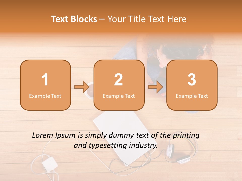 Chocolate Prefer Cup PowerPoint Template