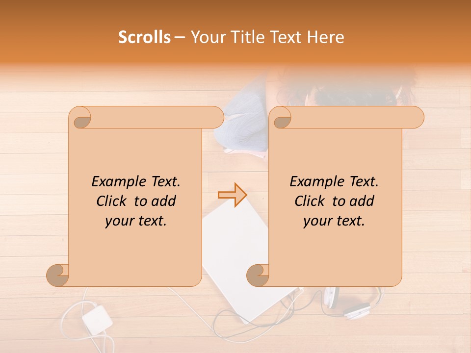 Chocolate Prefer Cup PowerPoint Template