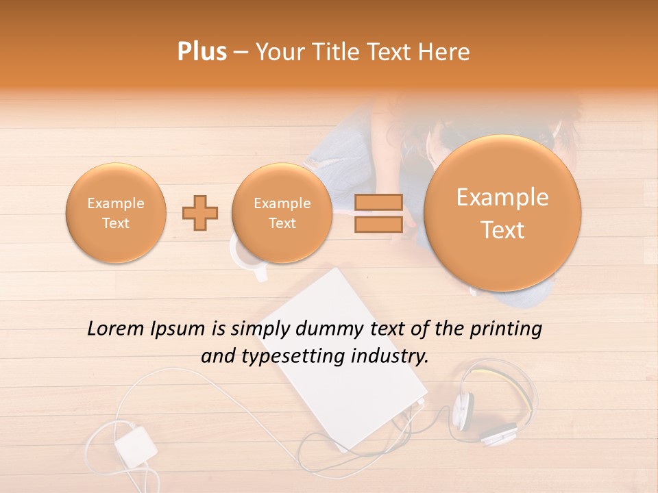 Chocolate Prefer Cup PowerPoint Template