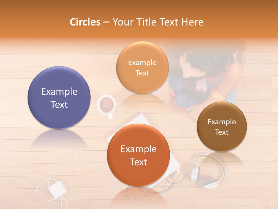 Chocolate Prefer Cup PowerPoint Template