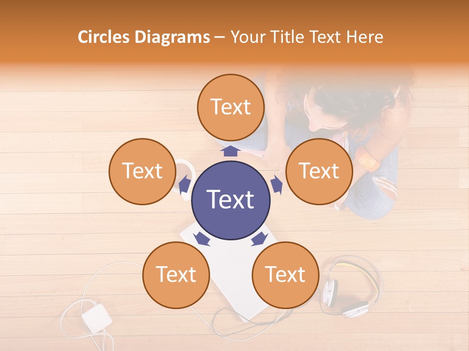 Chocolate Prefer Cup PowerPoint Template