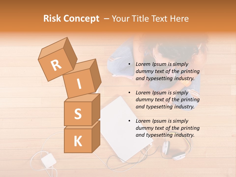 Chocolate Prefer Cup PowerPoint Template