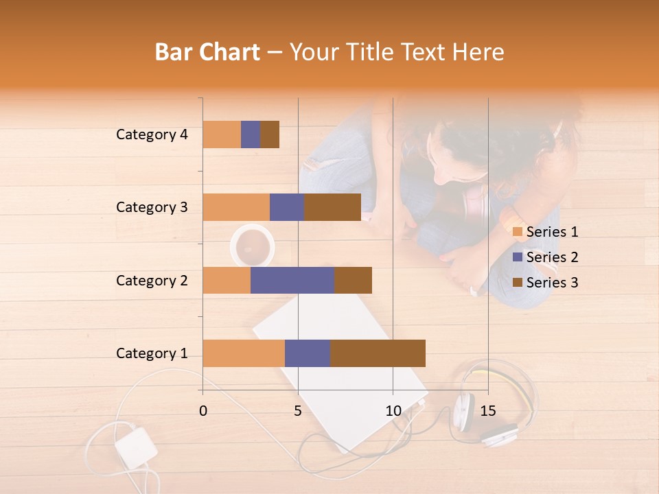 Chocolate Prefer Cup PowerPoint Template