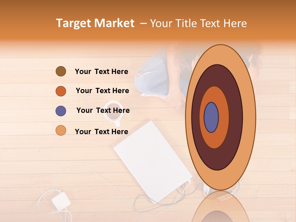 Chocolate Prefer Cup PowerPoint Template