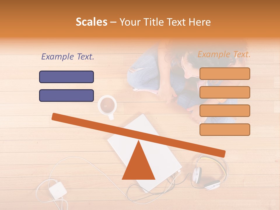 Chocolate Prefer Cup PowerPoint Template