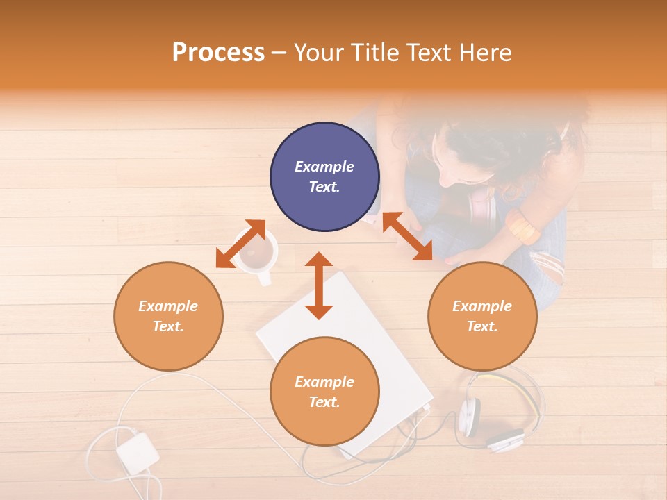 Chocolate Prefer Cup PowerPoint Template
