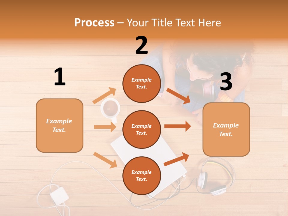 Chocolate Prefer Cup PowerPoint Template