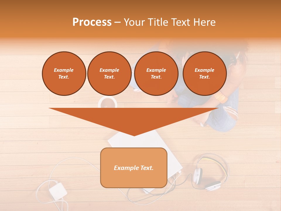 Chocolate Prefer Cup PowerPoint Template