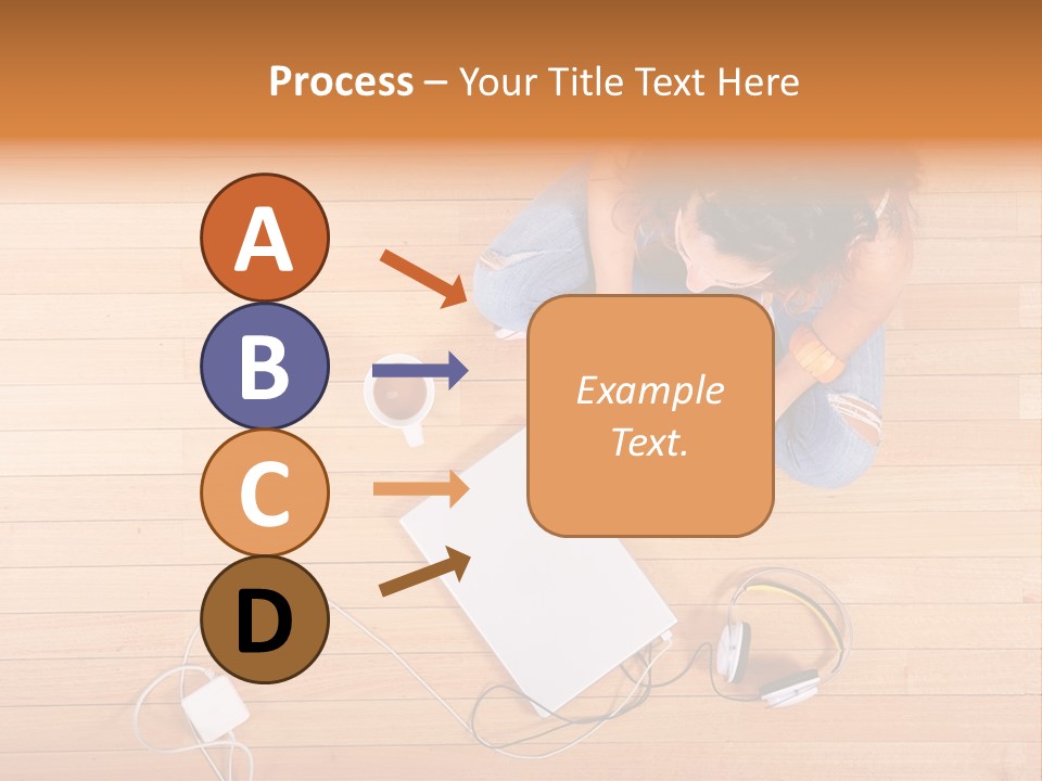 Chocolate Prefer Cup PowerPoint Template