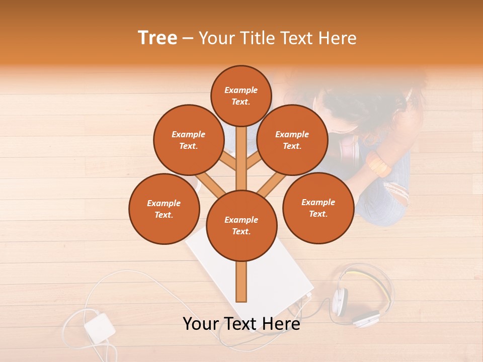 Chocolate Prefer Cup PowerPoint Template