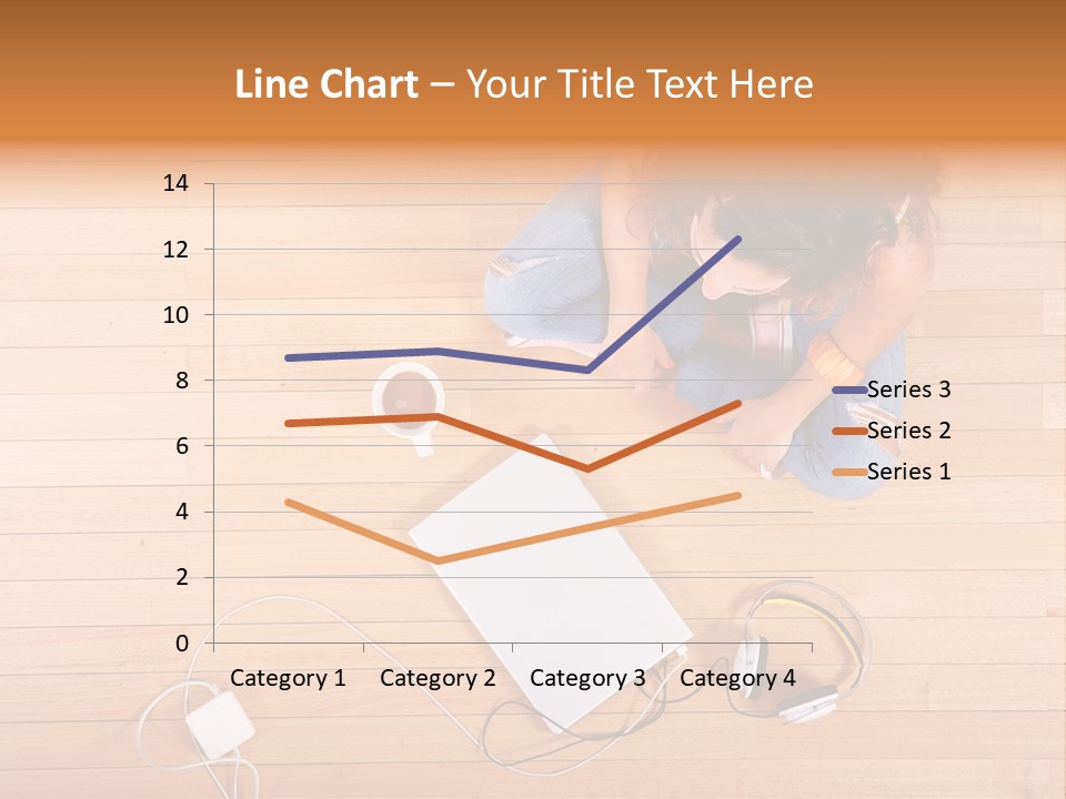 Chocolate Prefer Cup PowerPoint Template