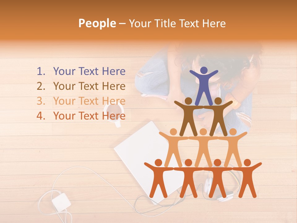 Chocolate Prefer Cup PowerPoint Template