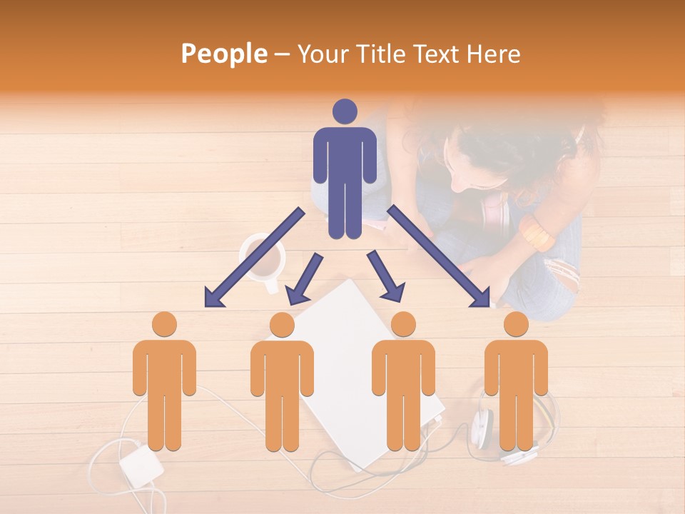 Chocolate Prefer Cup PowerPoint Template