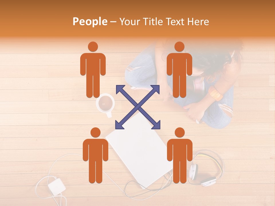 Chocolate Prefer Cup PowerPoint Template