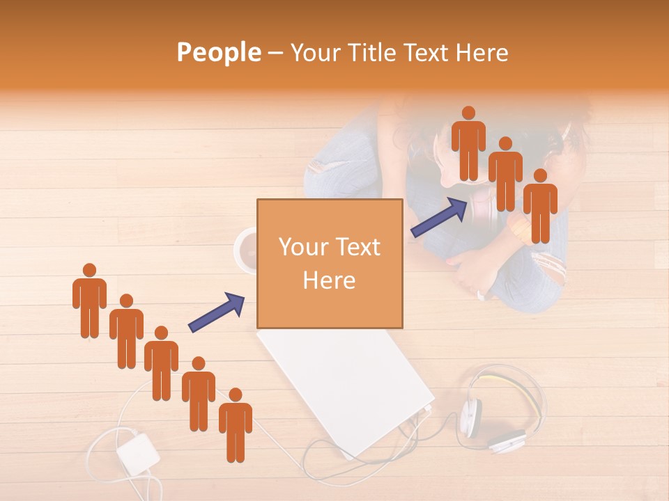 Chocolate Prefer Cup PowerPoint Template