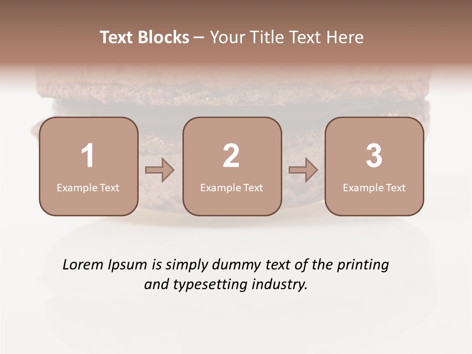 Pastry Cocoa Confectionery PowerPoint Template