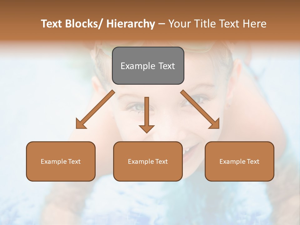 Joyful Sunny Caucasian PowerPoint Template
