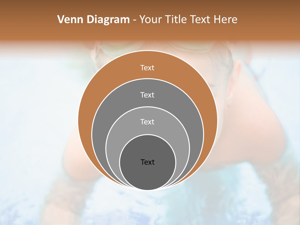 Joyful Sunny Caucasian PowerPoint Template