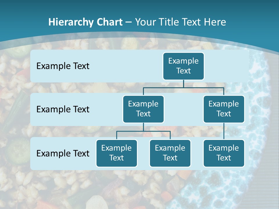 Closeup Plate Whole PowerPoint Template