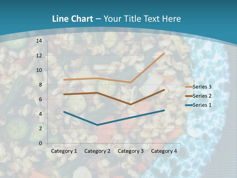 Closeup Plate Whole PowerPoint Template