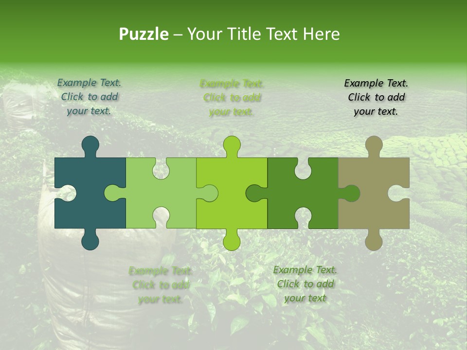 Farmland Japan Landscape PowerPoint Template