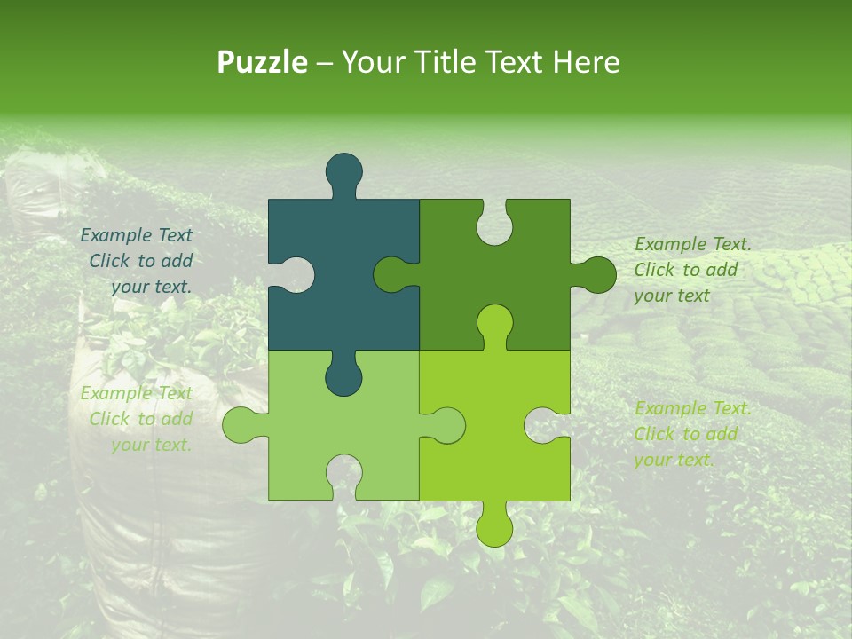 Farmland Japan Landscape PowerPoint Template