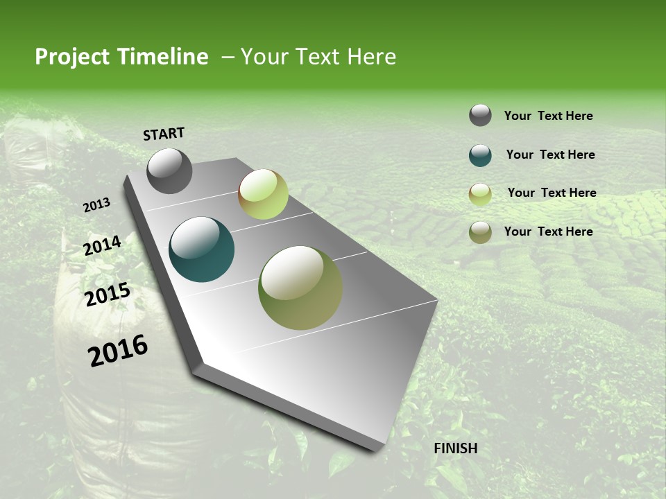 Farmland Japan Landscape PowerPoint Template