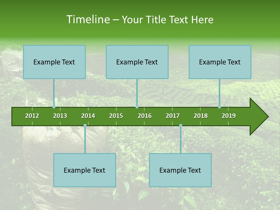 Farmland Japan Landscape PowerPoint Template