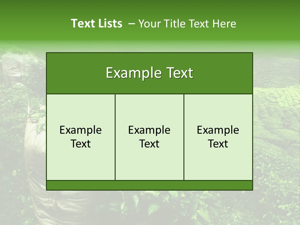 Farmland Japan Landscape PowerPoint Template