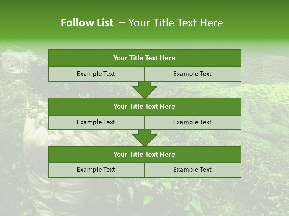 Farmland Japan Landscape PowerPoint Template