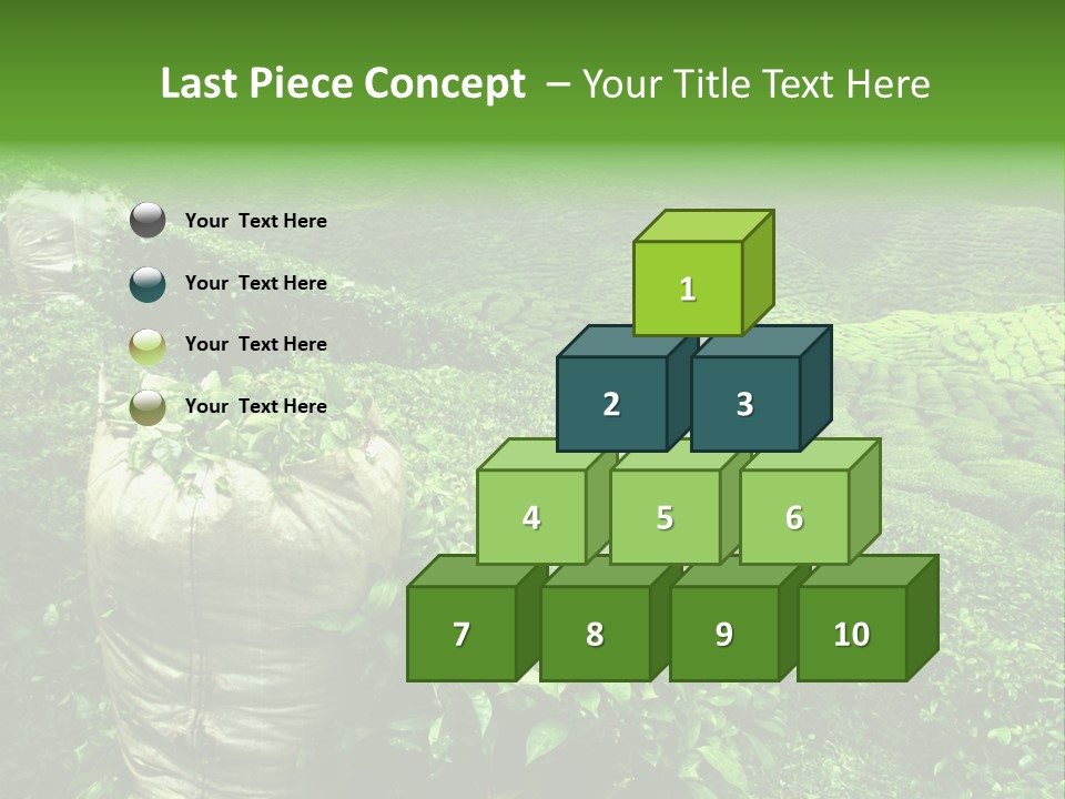 Farmland Japan Landscape PowerPoint Template