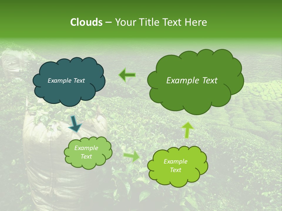 Farmland Japan Landscape PowerPoint Template
