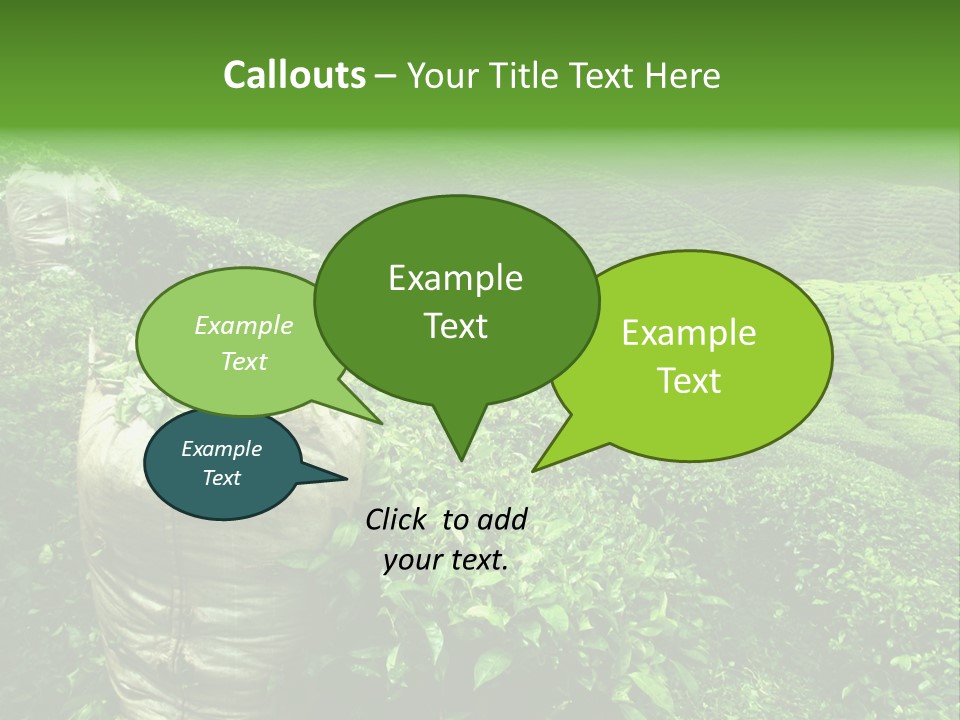 Farmland Japan Landscape PowerPoint Template