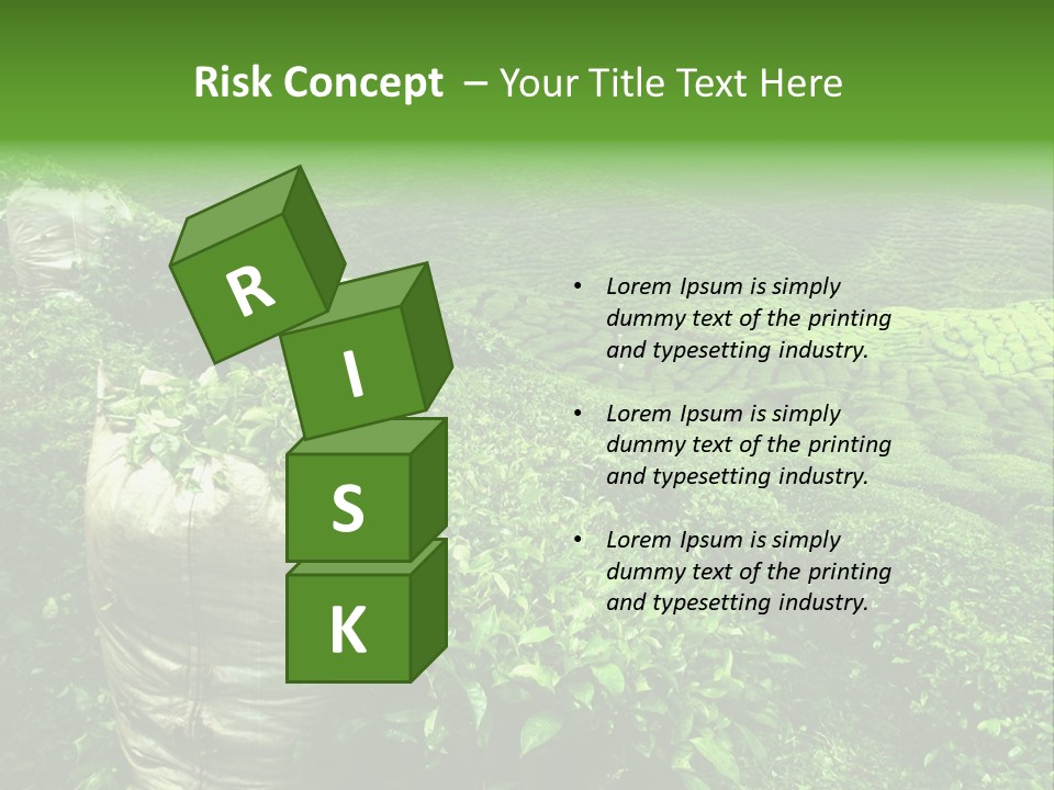 Farmland Japan Landscape PowerPoint Template