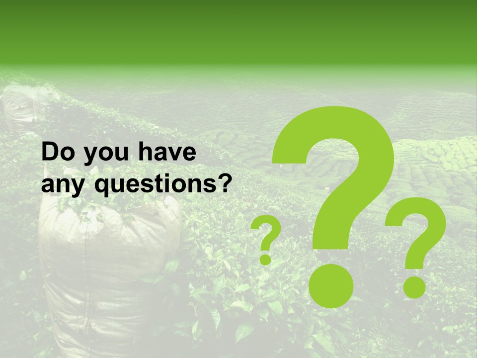 Farmland Japan Landscape PowerPoint Template