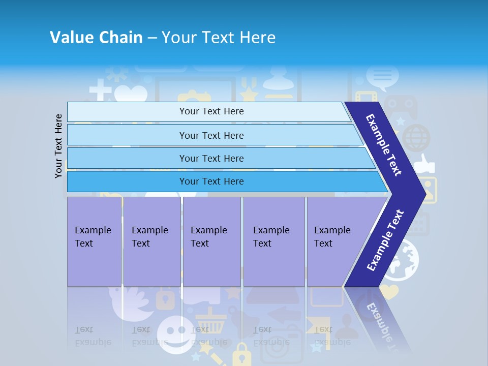 Circle Network Camera PowerPoint Template