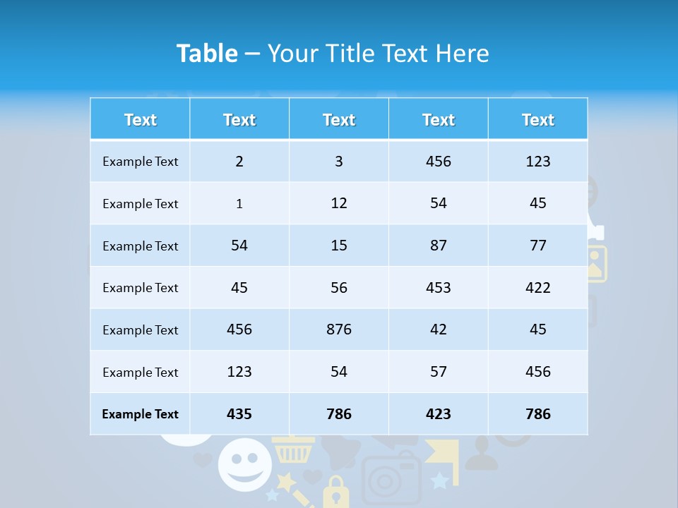Circle Network Camera PowerPoint Template
