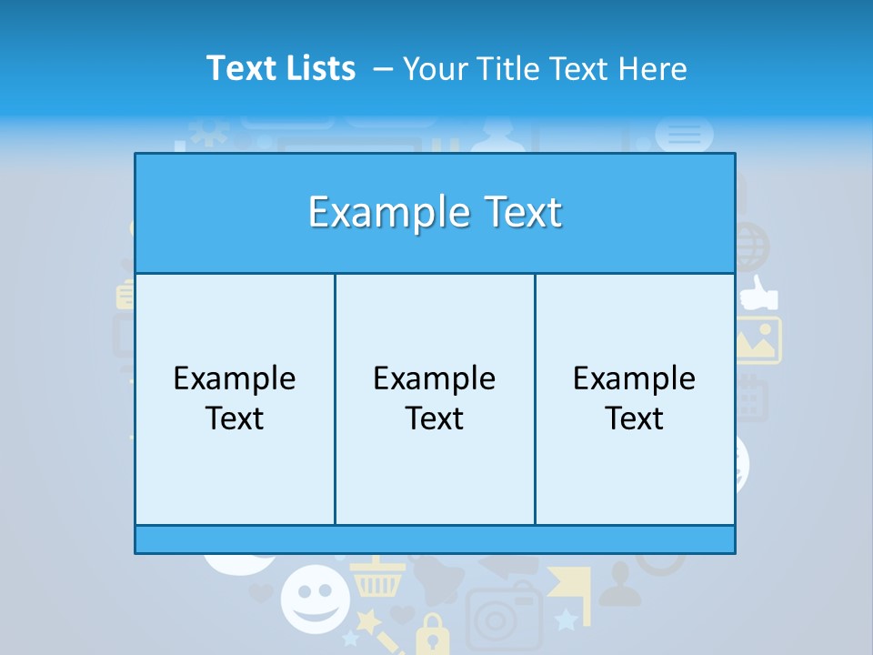 Circle Network Camera PowerPoint Template