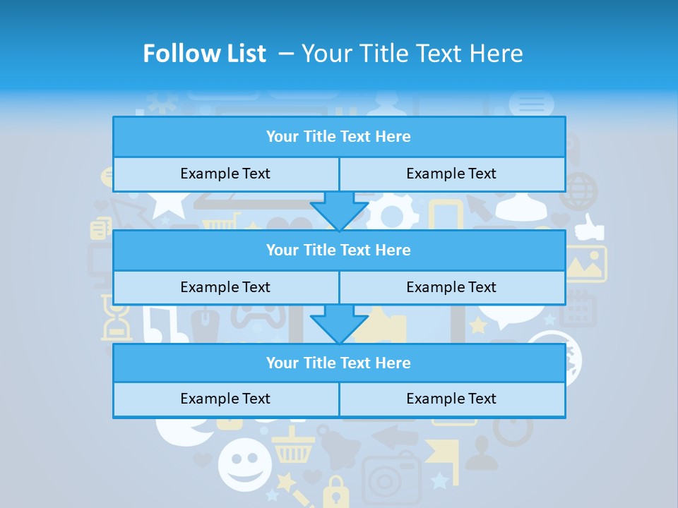 Circle Network Camera PowerPoint Template