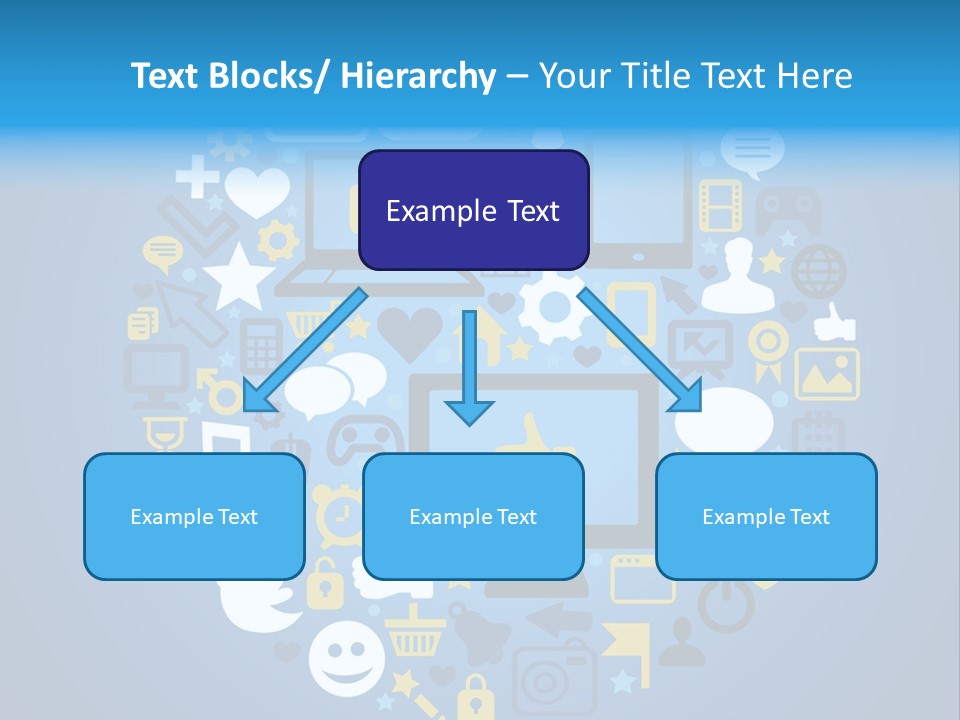 Circle Network Camera PowerPoint Template
