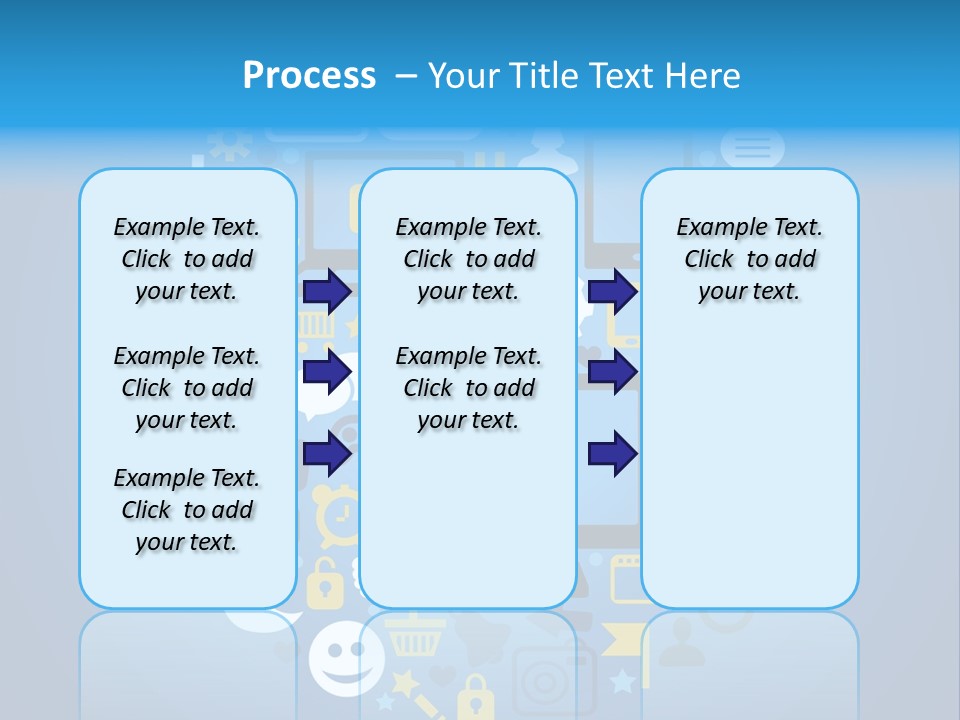 Circle Network Camera PowerPoint Template