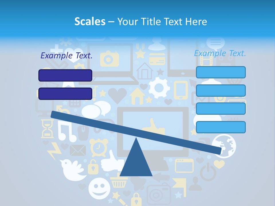 Circle Network Camera PowerPoint Template