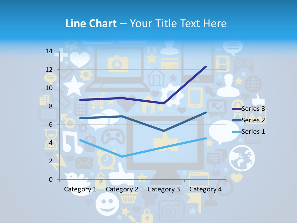 Circle Network Camera PowerPoint Template
