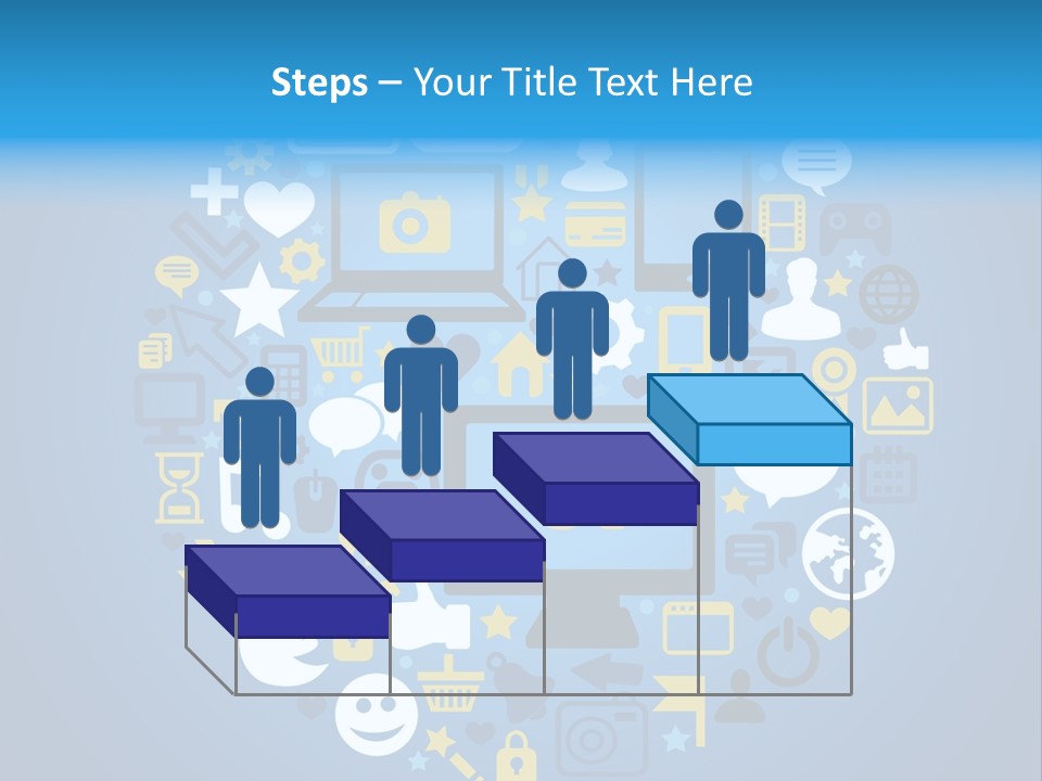 Circle Network Camera PowerPoint Template