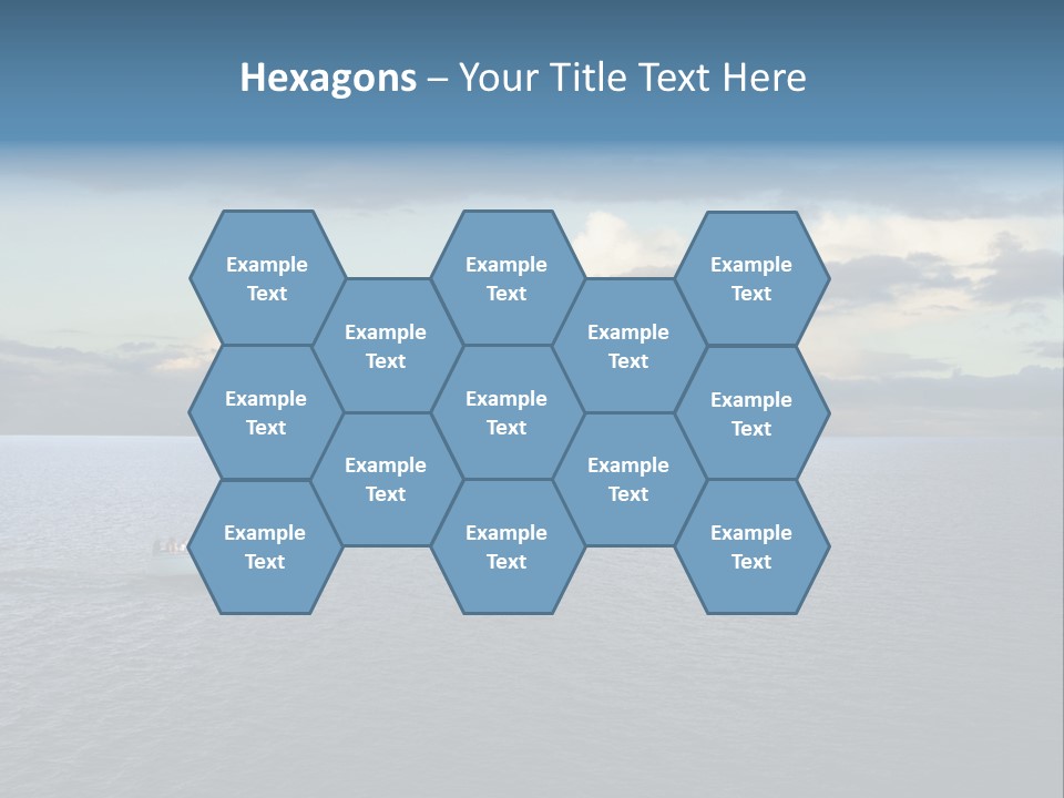 Sailboat Beauty Sky PowerPoint Template