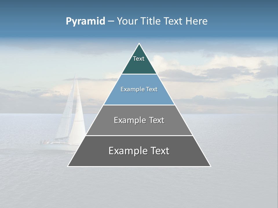 Sailboat Beauty Sky PowerPoint Template