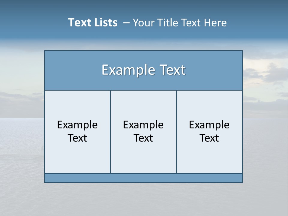 Sailboat Beauty Sky PowerPoint Template