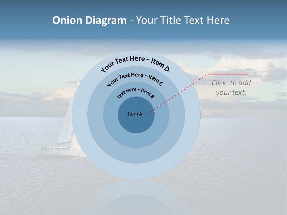 Sailboat Beauty Sky PowerPoint Template