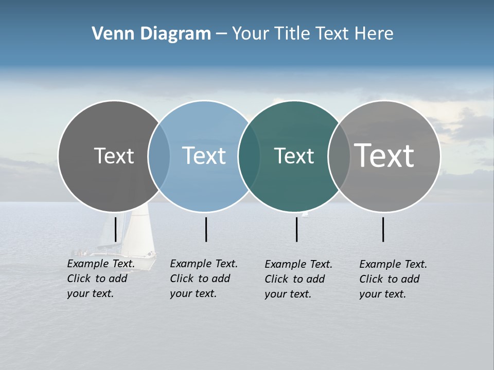 Sailboat Beauty Sky PowerPoint Template